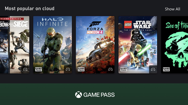 Xbox Game Pass on iPhone