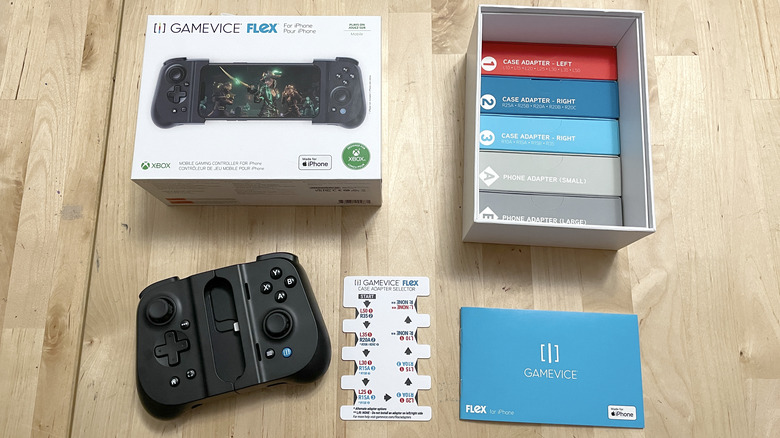 Gamevice Flex box contents