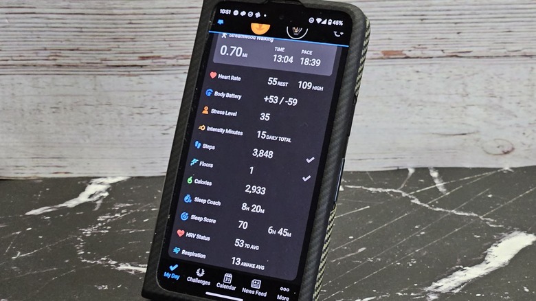 Garmin Connect app