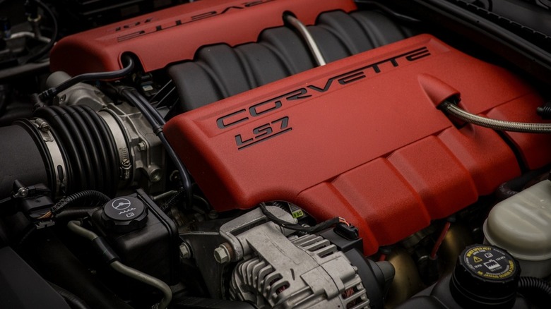 LS7 Chevrolet Corvette engine