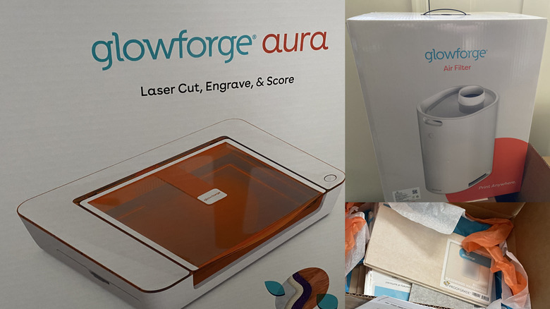 glowforge aura retail packaging