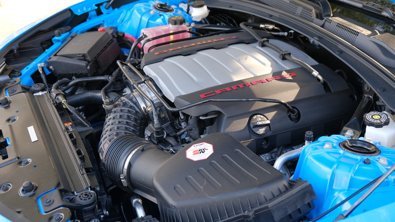 6.2L LT1 engine in Chevrolet Camaro