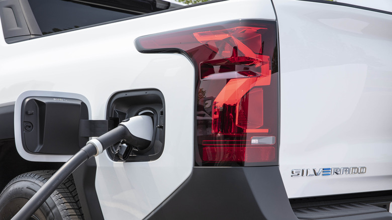 chevy silverado ev charging