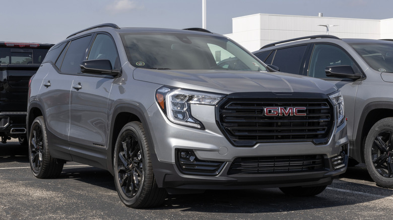 GMC Terrain parked in lot