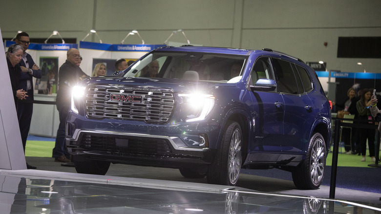 GMC Acadia on display