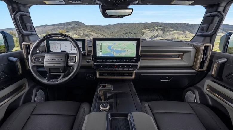 2024 Hummer EV SUV Infortainment system 