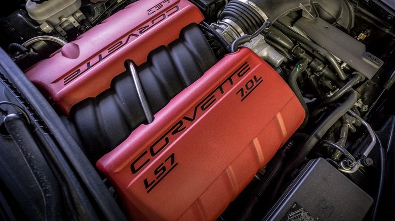 7.0-liter Corvette LS7 engine