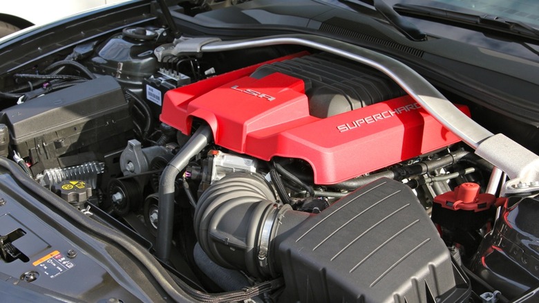 Camaro ZL1 supercharged LSA engine