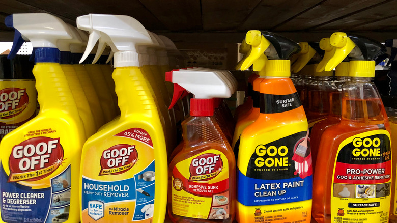 Goof Off and Goo Gone on shelves