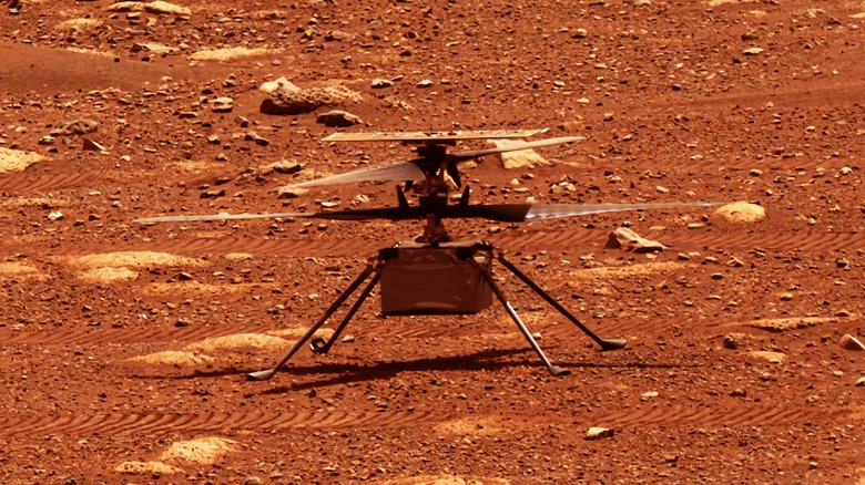 Ingenuity Helicopter on Mars