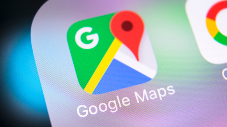 Google Maps on phone