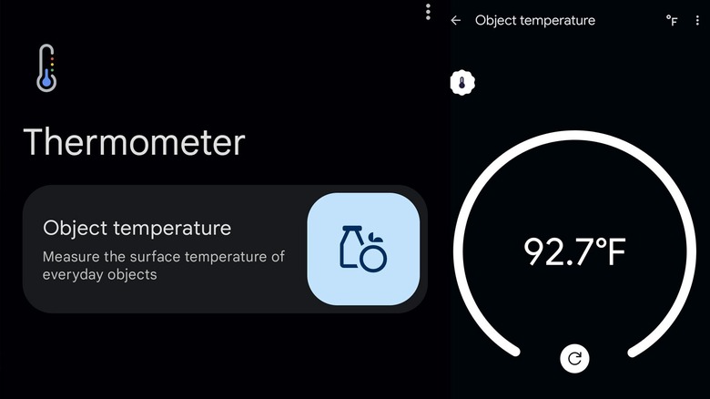 Thermometer app