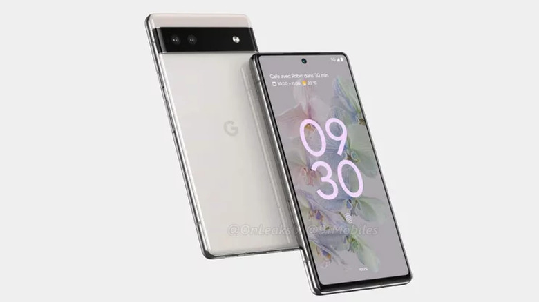 Pixel 6a renders