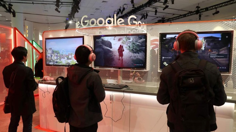 People playing on Google Stadia