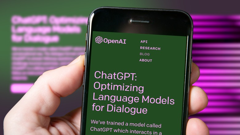 OpenAI Chat GPT Blog announcement