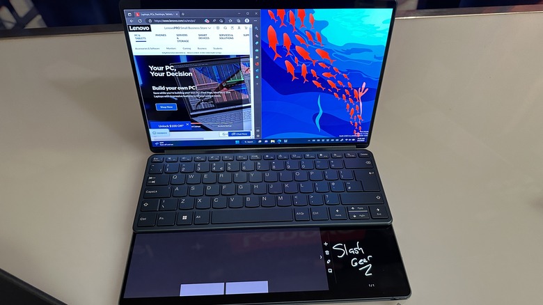 Lenovo Yoga 9i on a table