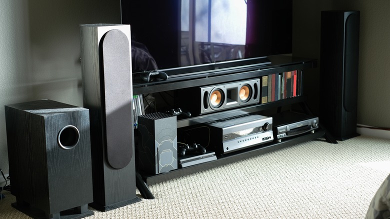 a home theater system