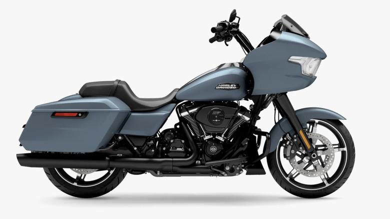 sharkskin blue Harley-Davidson Road Glide