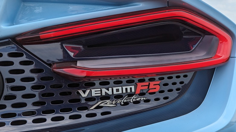 Hennessey Venom F5  revolution badge