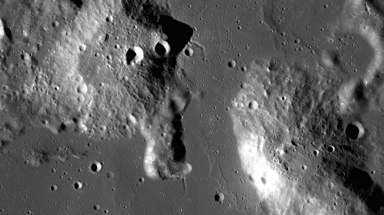 Gruithuisen Domes on moon