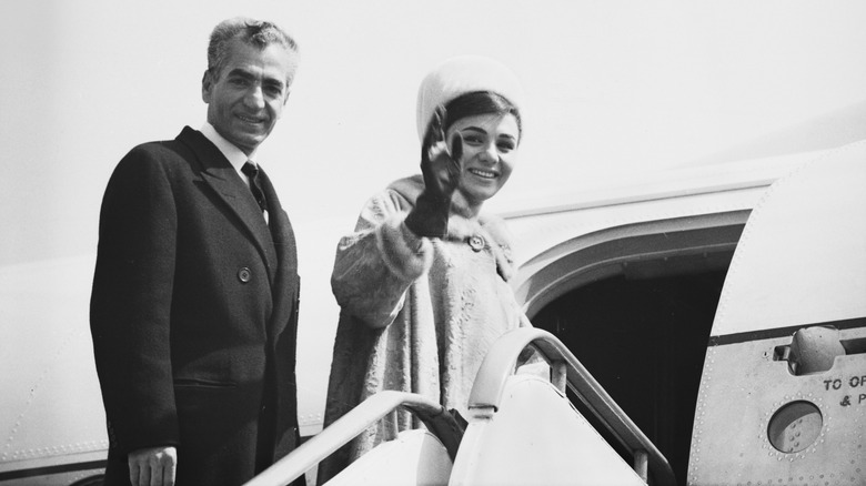 Shah Reza Pahlavi and wife Farah