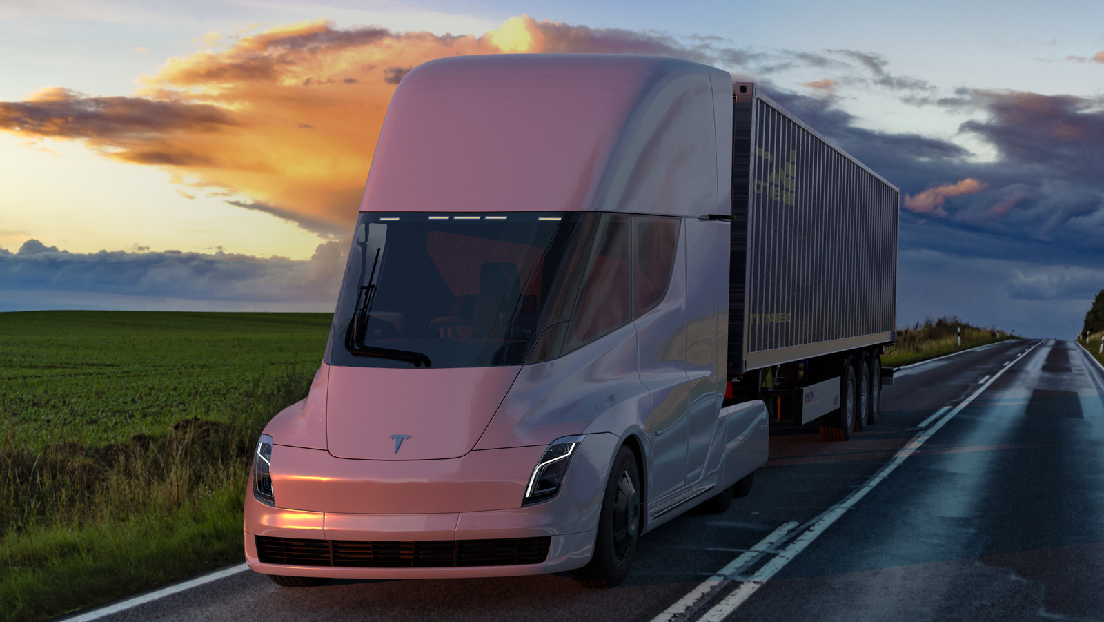 Here's Everything You Need To Know About Tesla's Electric Semi Truck