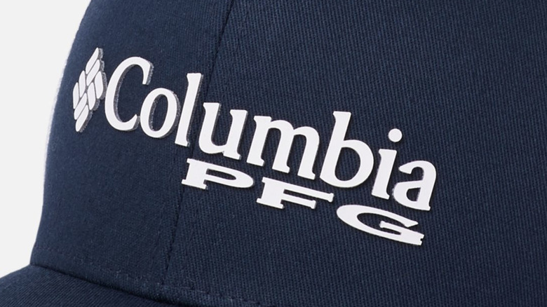 Columbia PFG logo on hat