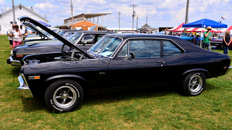 Black 1969 Chevrolet Nova