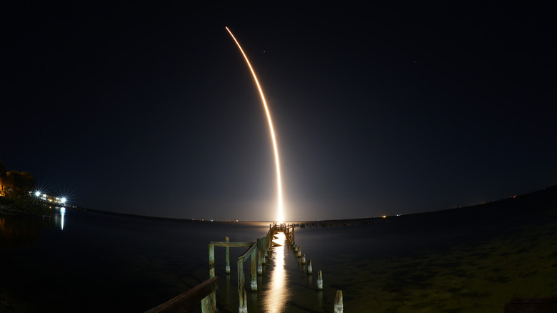 a spaceX launch