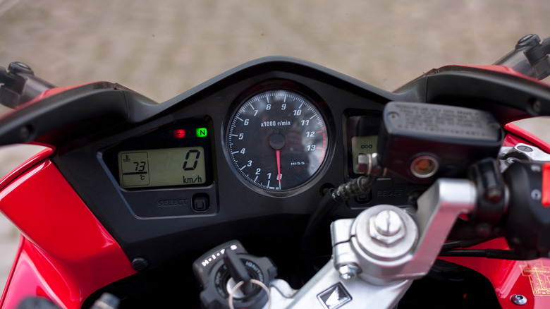 motorcycle dashboard