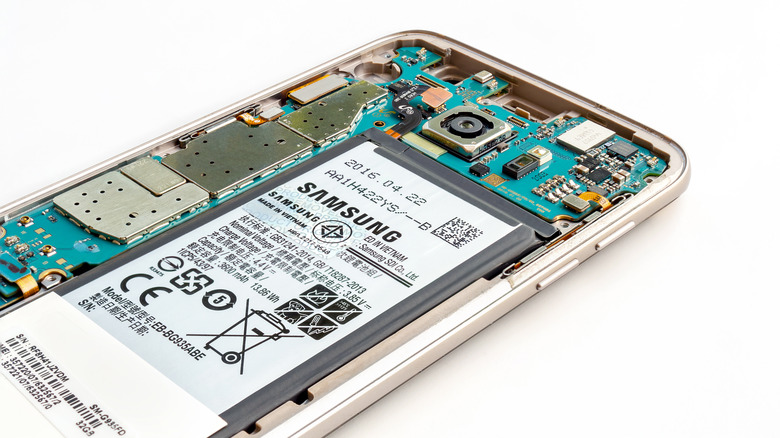 Samsung phone internals