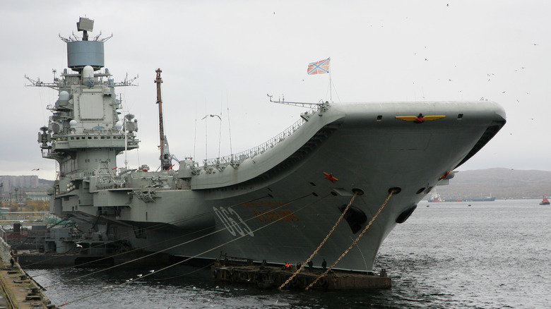 Russian aircraft carrier