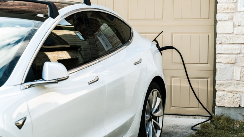 Tesla Model 3 charging