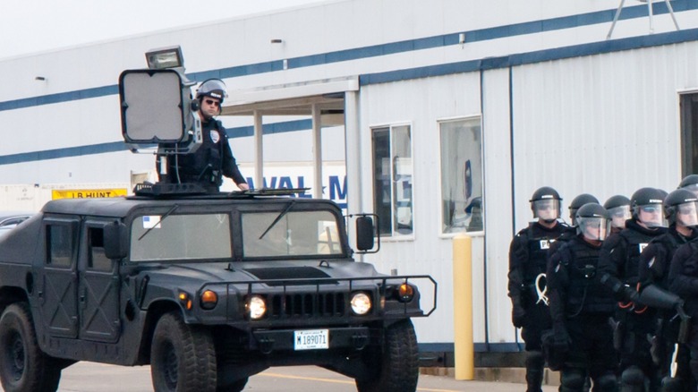 LDAR mounted on a car