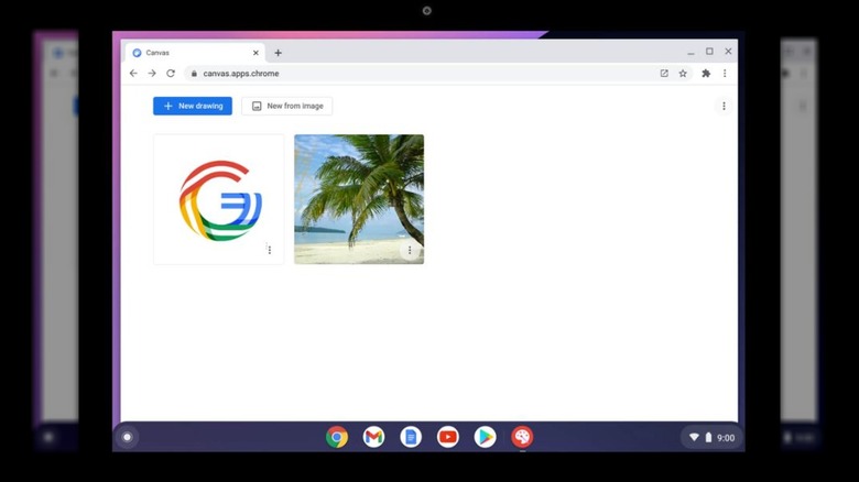 Google Canvas gallery