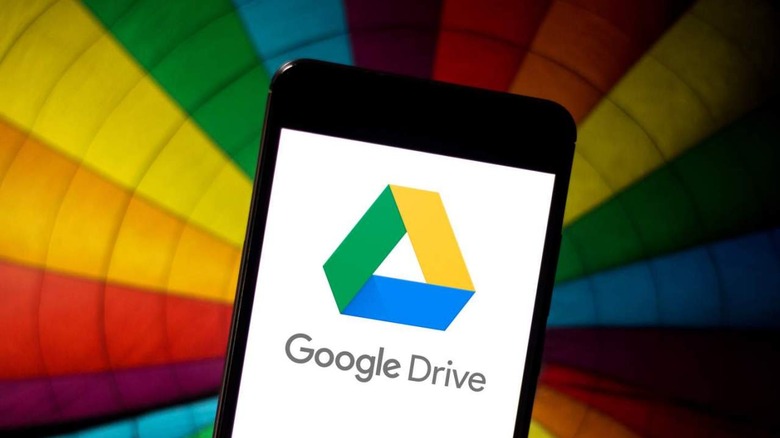 Google Drive logo on Android