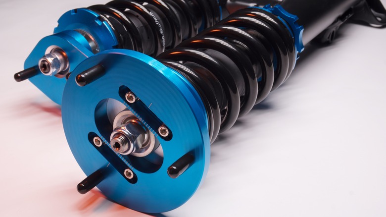 Aftermarket coilover suspension