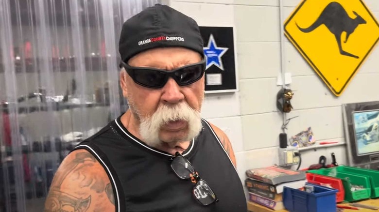 Paul Teutul wearing sunglasses