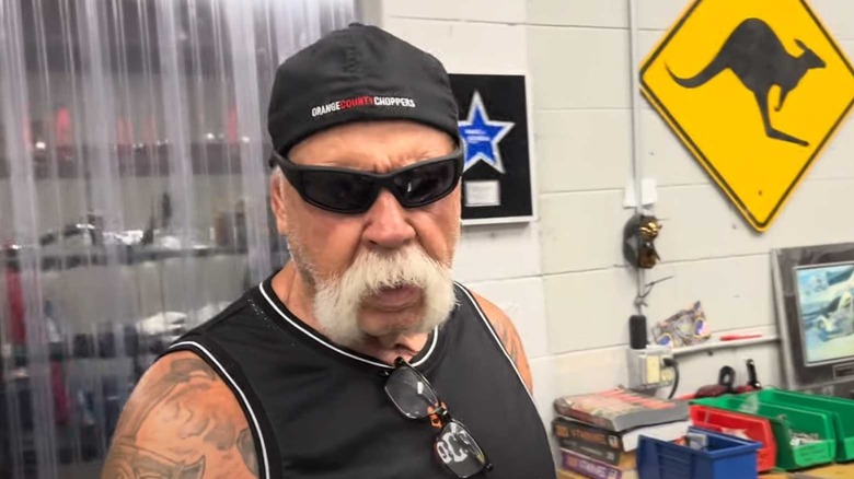 Paul Teutul wearing sunglasses