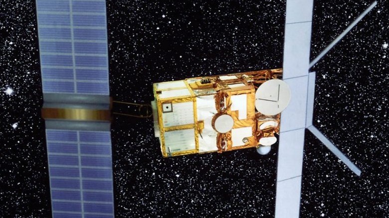 The ERS-2 in orbit