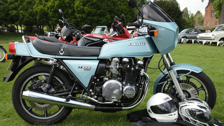 Kawasaki Z1-R on display