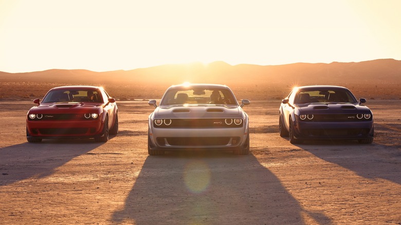 dodge challengers