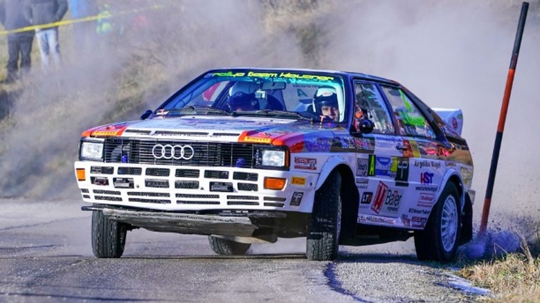 Audi ur-quattro rally car