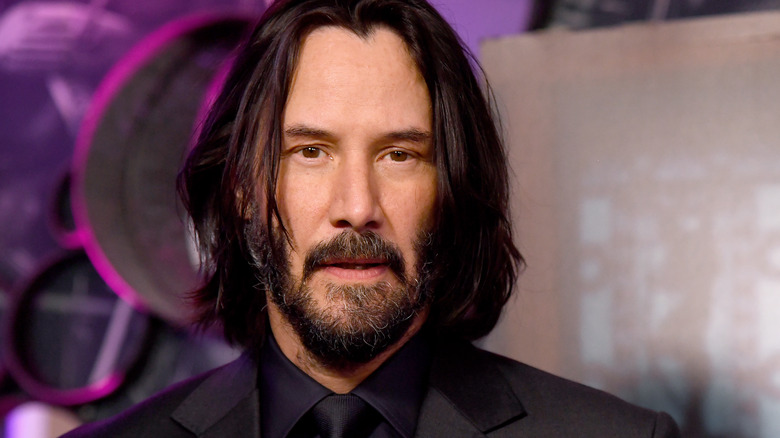 Keanu Reeves at John Wick screening