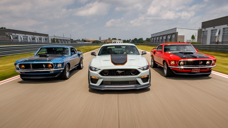 Mustang Mach 1 generations