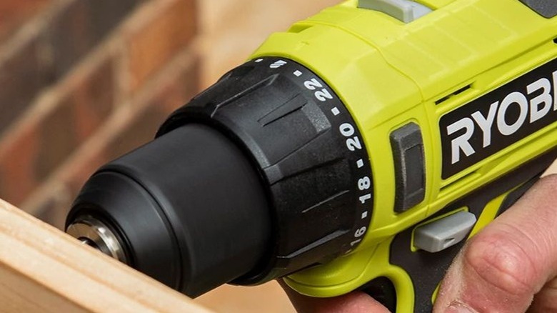 Clutch on Ryobi Drill