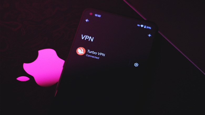 VPN settings on Android