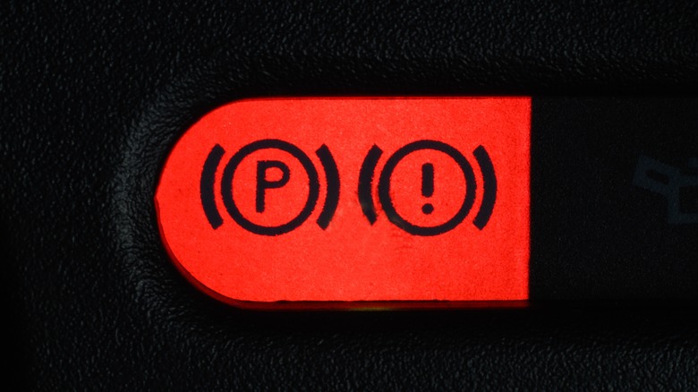 BMW brake warning lights