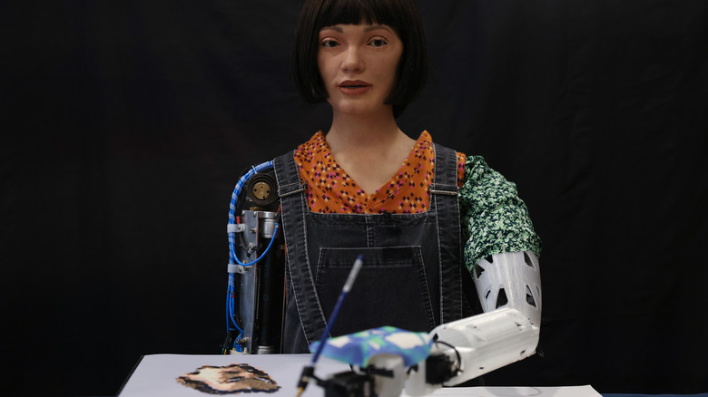 AI Robot woman