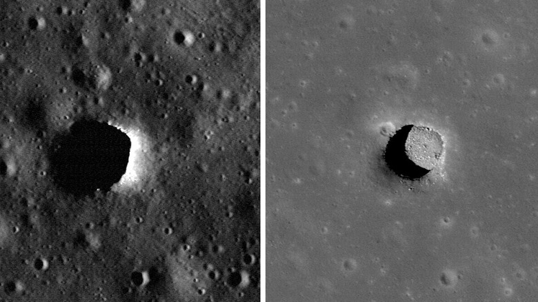 Lunar pits